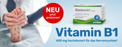 GLYCOWOHL Vitamin B1 Tiamin 400 mg högdos kapslar, 200 st