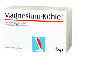 MAGNESIUM KÖHLER Kapslar, 1X60 st