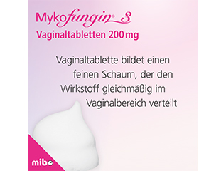 MYKOFUNGIN 3 vaginaltabletter 200 mg, 3 st