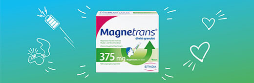 MAGNETRANS direkt 375 mg granulat, 20 st
