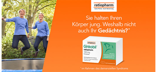 GINKOBIL-ratiopharm 120 mg filmdragerade tabletter, 120 st