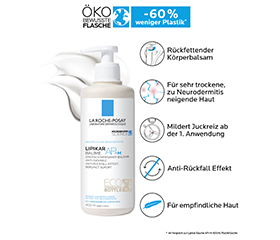 ROCHE-POSAY Lipikar Baume AP+ M Eco flaska, 400 ml