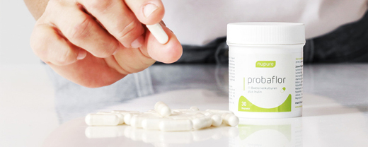 NUPURE probaflor Probiotics for Intestinal Restoration Kps, 90 st
