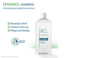DUCRAY SENSINOL Schampo med Physio Skin Protection, 400 ml
