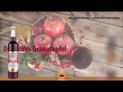 Video om Granatäppleelixir Mediterranean Dr.Jacob`s, 500 ml