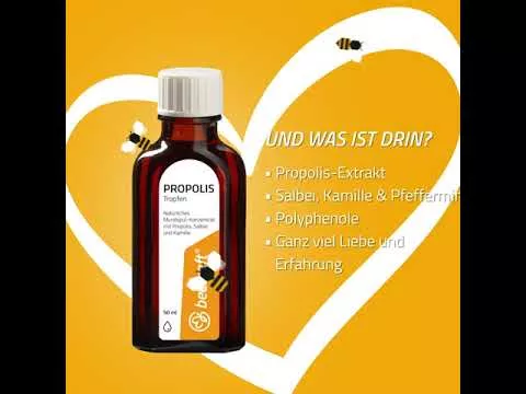 Video om Beecraft Propolis droppar munvattenkoncentrat, 50 ml