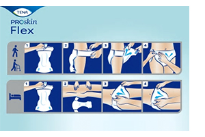 TENA FLEX maxi S, 22 st