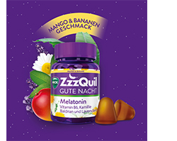 WICK ZzzQuil Good Night Mango & Banan, 30 st