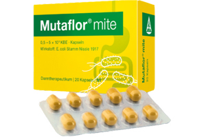 MUTAFLOR mite enteric-coated hårda kapslar, 20 st