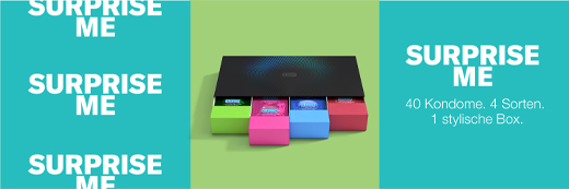 DUREX Surprise me kondomer mix i ask, 40 st