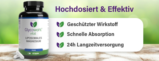 GLYCOWOHL vital liposomal magnesium högdos kapslar, 120 st