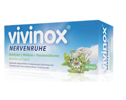 VIVINOX Nervrest Baldr.+Mel.+Passion.Calm.Drag., 100 st