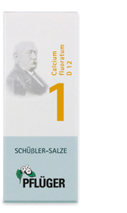 BIOCHEMIE Ploughmans gips 1 Calcium fluoratum D 12 tbl, 100 st