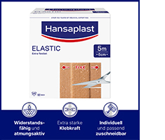 HANSAPLAST Elastiskt gips 6 cmx5 m, 1 st
