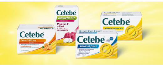 CETEBE Abwehr Fit sugtabletter, 20 st