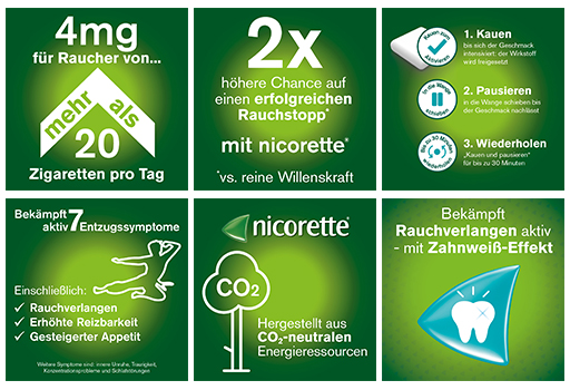 NICORETTE 2 mg tuggummi med färsk frukt, 210 st