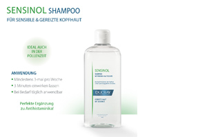 DUCRAY SENSINOL Schampo med Physio Skin Protection, 400 ml