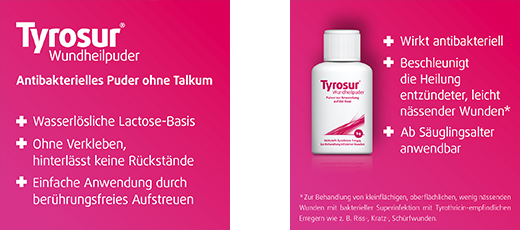 TYROSUR Sårläkningspulver, 20 g
