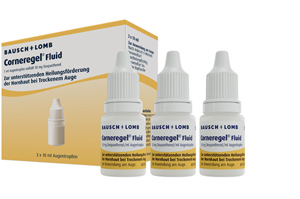 CORNEREGEL Flytande ögondroppar, 3X10 ml
