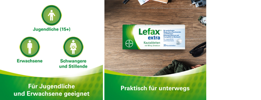 LEFAX extra tuggtabletter, 20 st