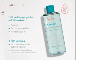 AVENE Cleanance Micellar rengöringslotion, 400 ml
