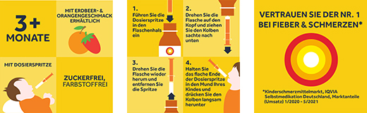 NUROFEN Junior Feber- och smärtstillande juice Jordgubbe 40 mg/ml, 100 ml
