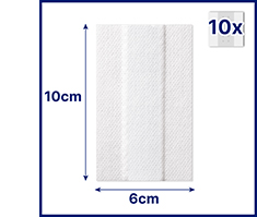 HANSAPLAST Sensitivt gips hypoallergeniskt 6 cmx1 m, 1 st