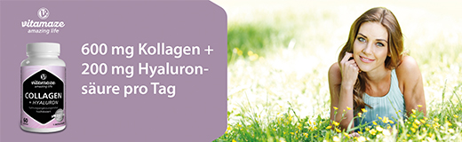 COLLAGEN 300 mg+Hyaluron 100 mg högdos kapslar, 60 st