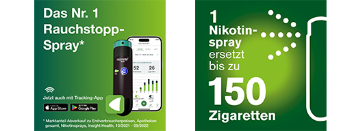 NICORETTE Mint Spray 1 mg/spray NFC, 2 st