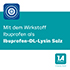 IBU-LYSIN 1A Pharma 400 mg filmdragerade tabletter, 10 st