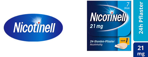 NICOTINELL 21 mg/24-timmars plåster 52,5 mg, 7 st