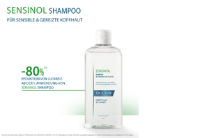 DUCRAY SENSINOL Schampo med Physio Skin Protection, 400 ml