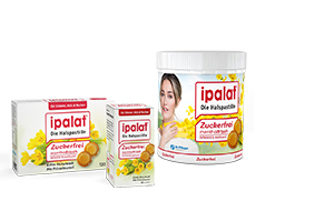 IPALAT Halstabletter sockerfria, 120 st