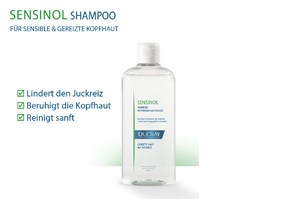 DUCRAY SENSINOL Schampo med Physio Skin Protection, 400 ml