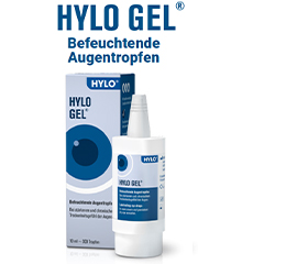 HYLO-GEL Ögondroppar, 2X10 ml