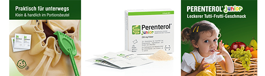 PERENTEROL Junior 250 mg pulverpåse, 10 st