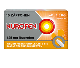 NUROFEN Junior 125 mg suppositorier, 10 st