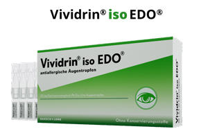 VIVIDRIN iso EDO antiallergiska ögondroppar, 30X0,5 ml