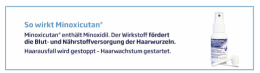 MINOXICUTAN Män 50 mg/ml Spray, 3X60 ml
