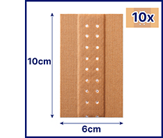 HANSAPLAST Klassiskt gips 6 cmx1 m, 1 st