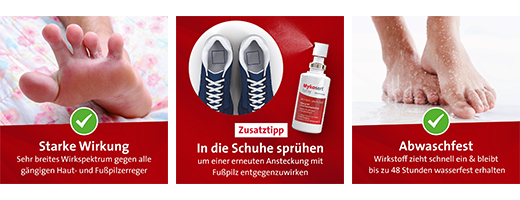 MYKOSERT Spray mot hud- och fotsvamp, 2X30 ml