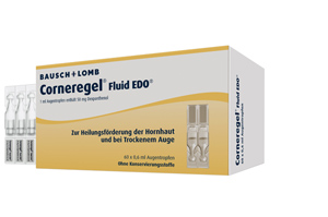CORNEREGEL Vätska EDO Ögondroppar, 60X0,6 ml