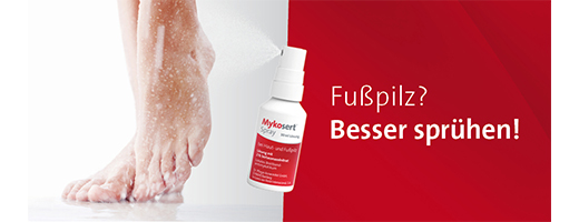 MYKOSERT Spray mot hud- och fotsvamp, 2X30 ml