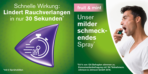 NICORETTE Frukt & Mint Spray 1 mg/spray NFC, 2 st
