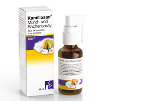 KAMILLOSAN Mun- och halsspray, 30 ml