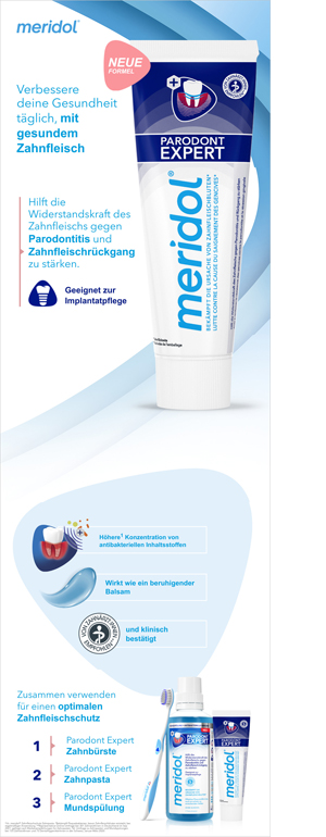 MERIDOL Parodont-Expert tandkräm, 75 ml