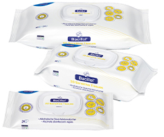 BACILLOL 30 Känsliga pappersnäsdukar Flow-Pack, 80 st