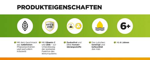 DOBENSANA Örthonung med Vit.C & Zinkpastill, 16 st
