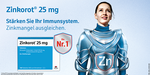 ZINKOROT 25 mg tabletter, 100 st