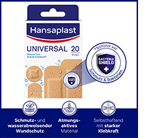 HANSAPLAST Universal gipsremsor, vattentäta, 20 st